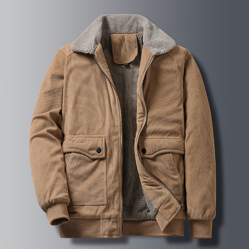 Fleece Corduroy Jacket