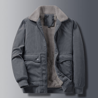 Fleece Corduroy Jacket